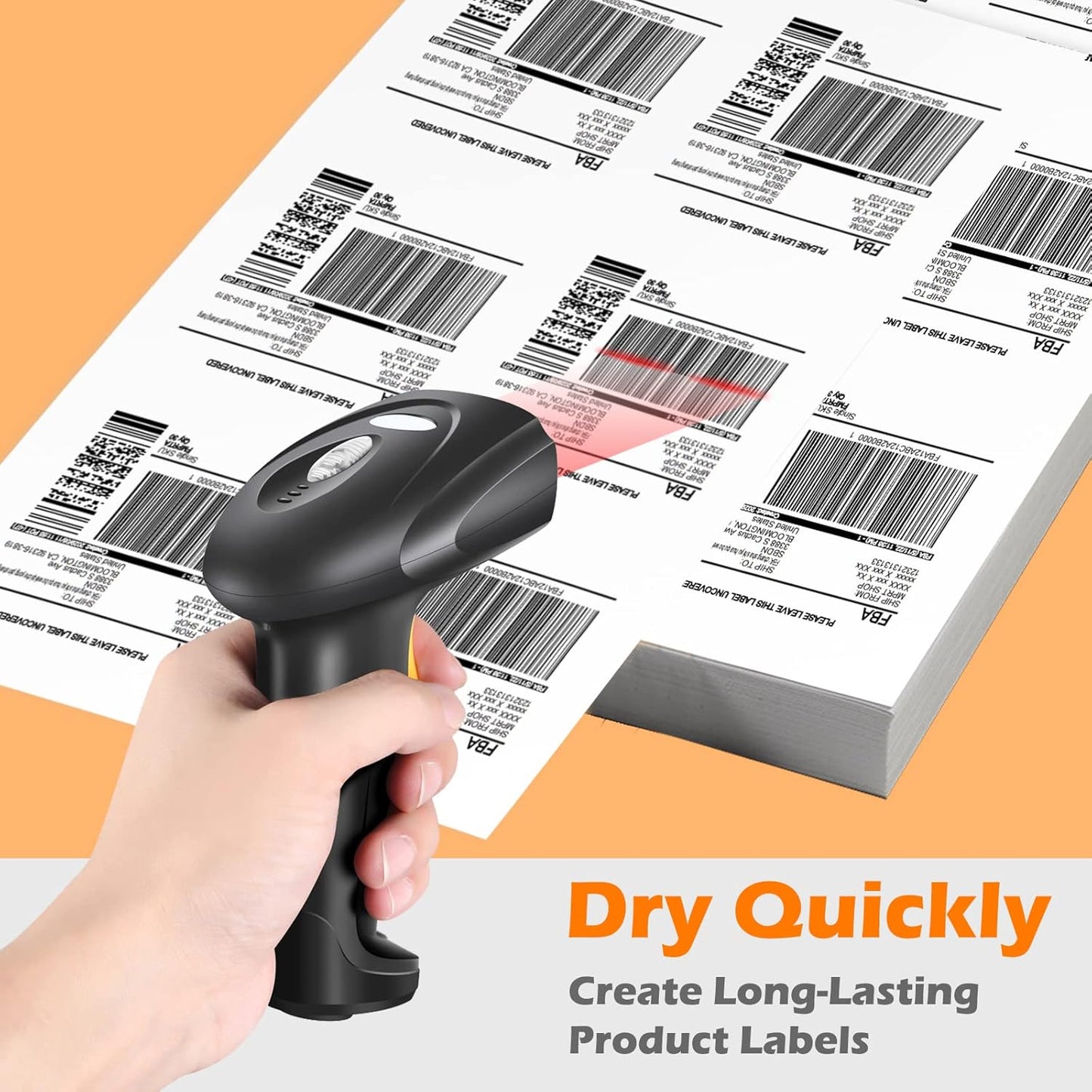 MPRT 1000 Sheets 3-1/3" x 4" Shipping Address Labels Printable Label Stickers Paper for Laser/Inkjet Printer 6 per Page Mailing Labels, FBA Box Labels - Matte, 6000 Labels