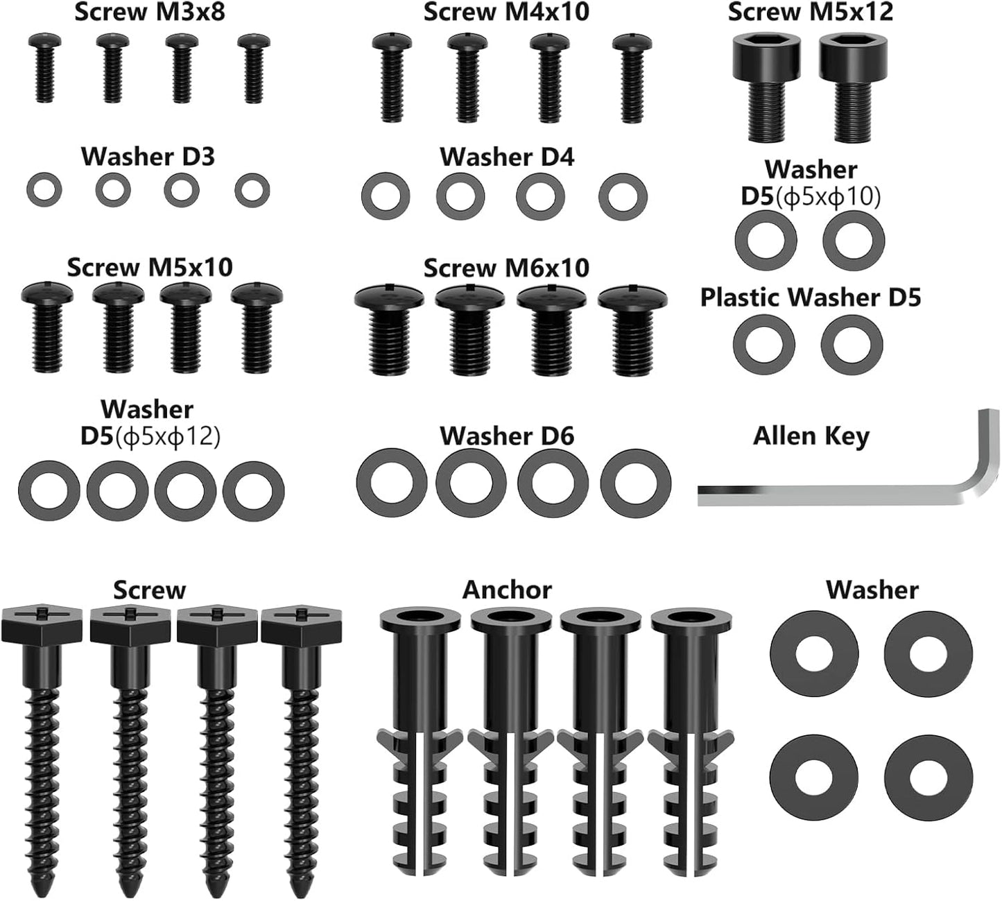 WALI Projector Ceiling Mount, Universal Low Profile Projector Mount with Retractable Arms and Multiple Adjustment Function (PM-002-B), Black