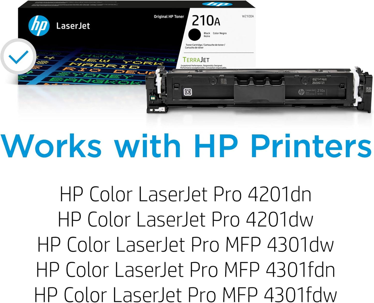 HP 210A Black Original Laserjet Toner Cartridge