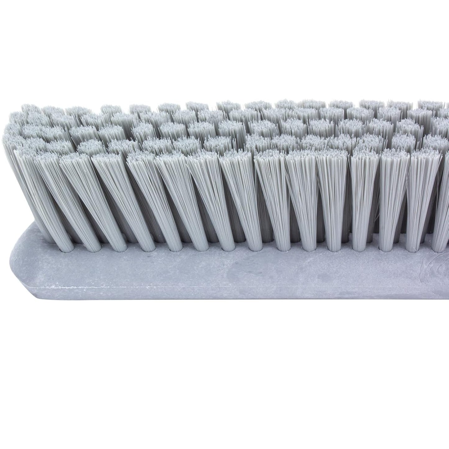 SPARTA Handheld Soft Counter Brush 8 Inch Bristle Span, Multi-Use Dust Brush with 5 Inch Handle for Tables, Countertops, and Delicate Surfaces, Polyester, Gray, (Pack of 6)