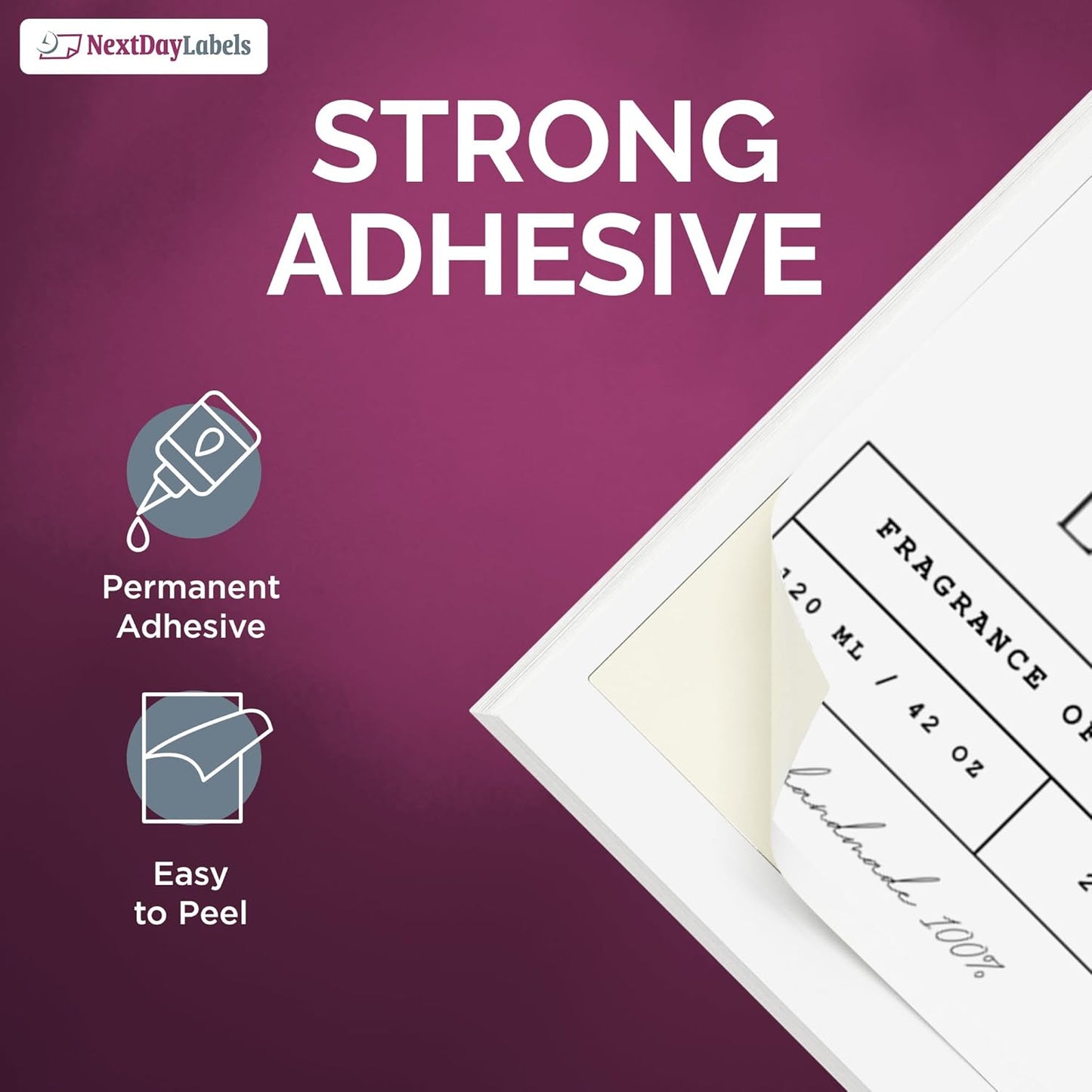 NextDayLabels – 4” x 5” Rectangular Sticker Labels for Printer - White Laser/Inkjet Printer Labels Return Address Labels Shipping Label Stickers (1000 Sheets, 4 Per Sheet, 4000 Labels)