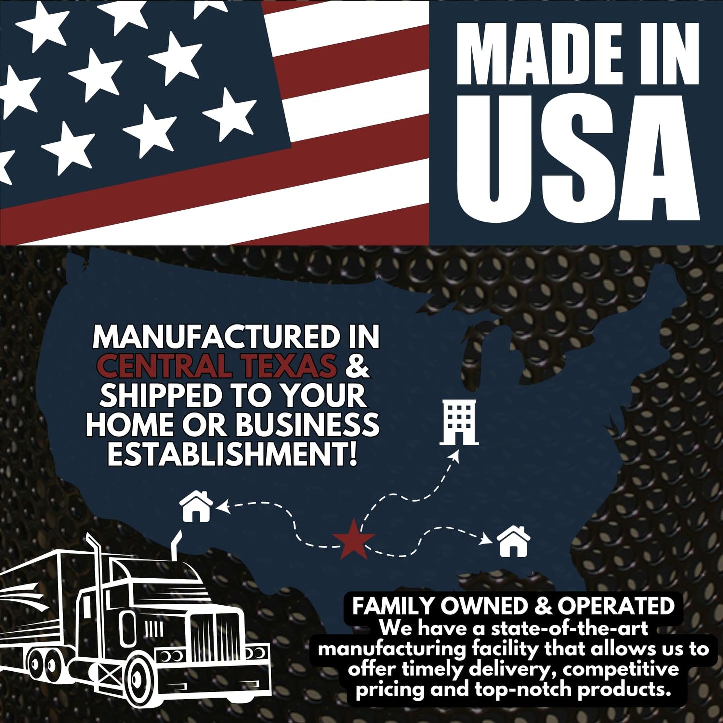 RDT-P-TXTGRY Heavy Duty Round Trash Receptacle with Dome Top, Liner Included, 32 Gallon, Textured Grey, Made in America