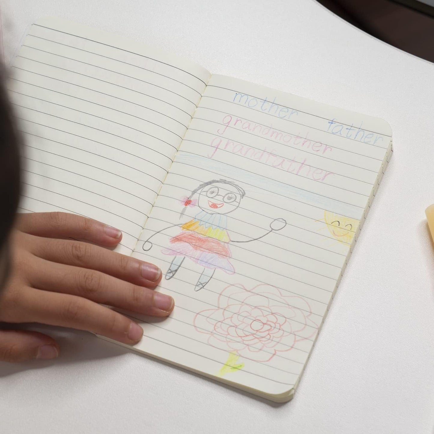 TWONE Pocket Notebook, 6 Pack Mini Notebooks 3.5" x 5.5" (90x140mm), Black Cardstock Cover Memo Notepad for Men, Women, Kids, Travel - 30 Sheets/60 Lined Pages