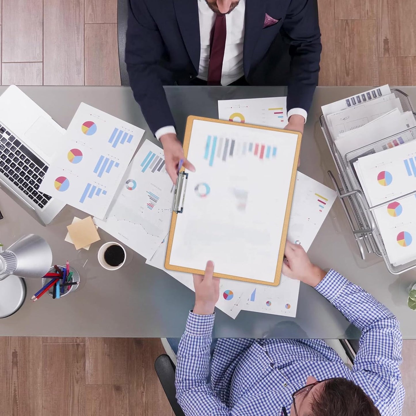 10 PCS Extra Large 11x17 clipboard, Wood Cleats with Low Profile Clips for Drawing, Sketching, and Art Boards, Horizontal Wood Lapping, Landscape Layout