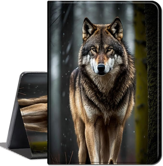 for Amazon Kindle Fire Max 11 Case (13th Generation, 2023 Release) 11",Slim Lightweight Smart Shell Stand Cover with Auto Wake/Sleep for All-New Fire 11 Max Tablet,Wolves Howling Wild
