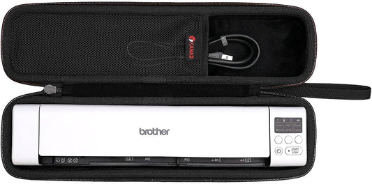 XANAD Black Case for Brother DS-640 or DS-740D or DS-940DW or DS-720D or Doxie Go SE Wireless Document Photo Scanner