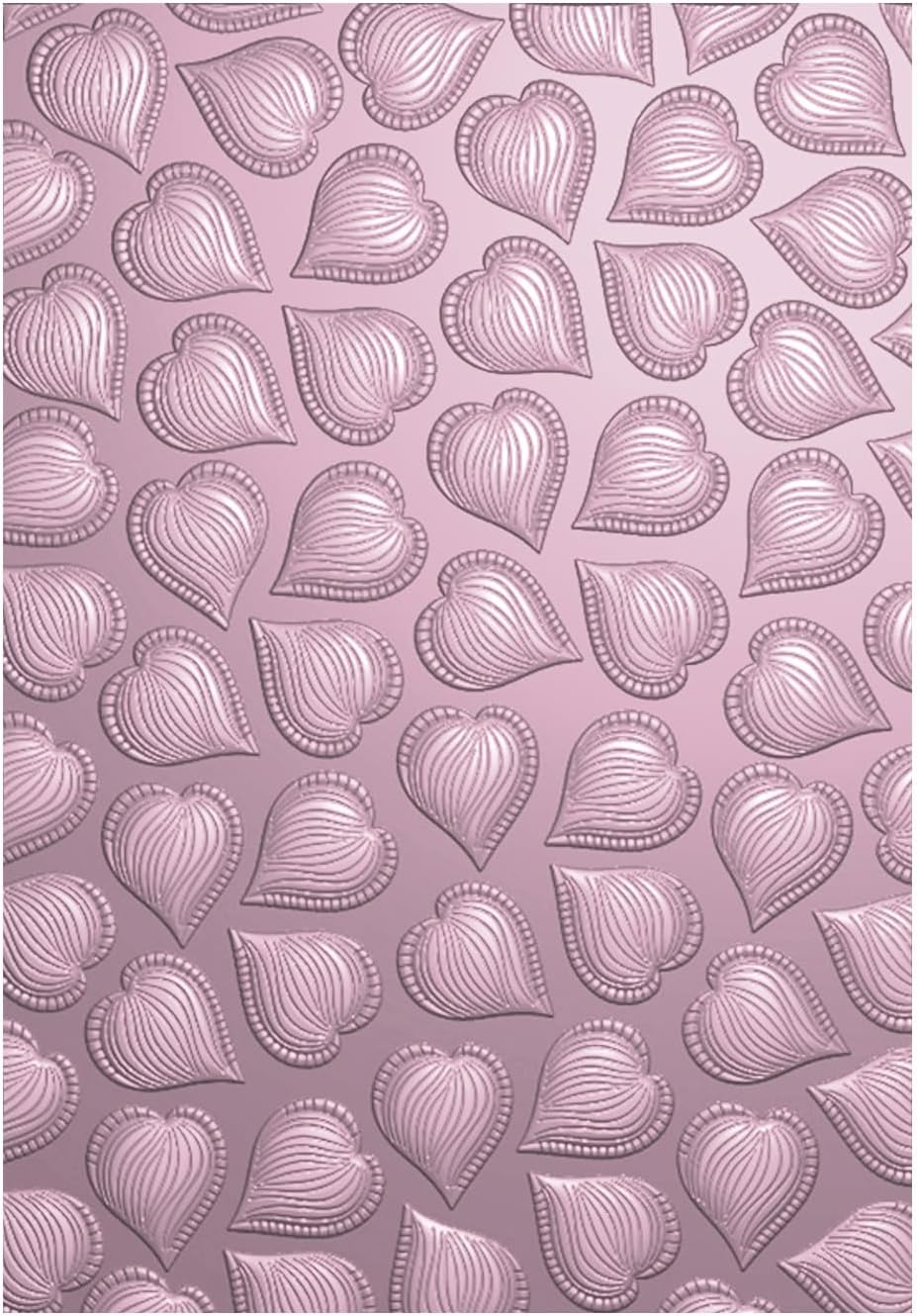 BAOFALI 3D Embossing Folder for Card Making Love Heart Plastic Embossing Folders for DIY Scrapbooking Photo Album Card Paper Craft Decoration Embossing Template Paper Card Embossing Stencil