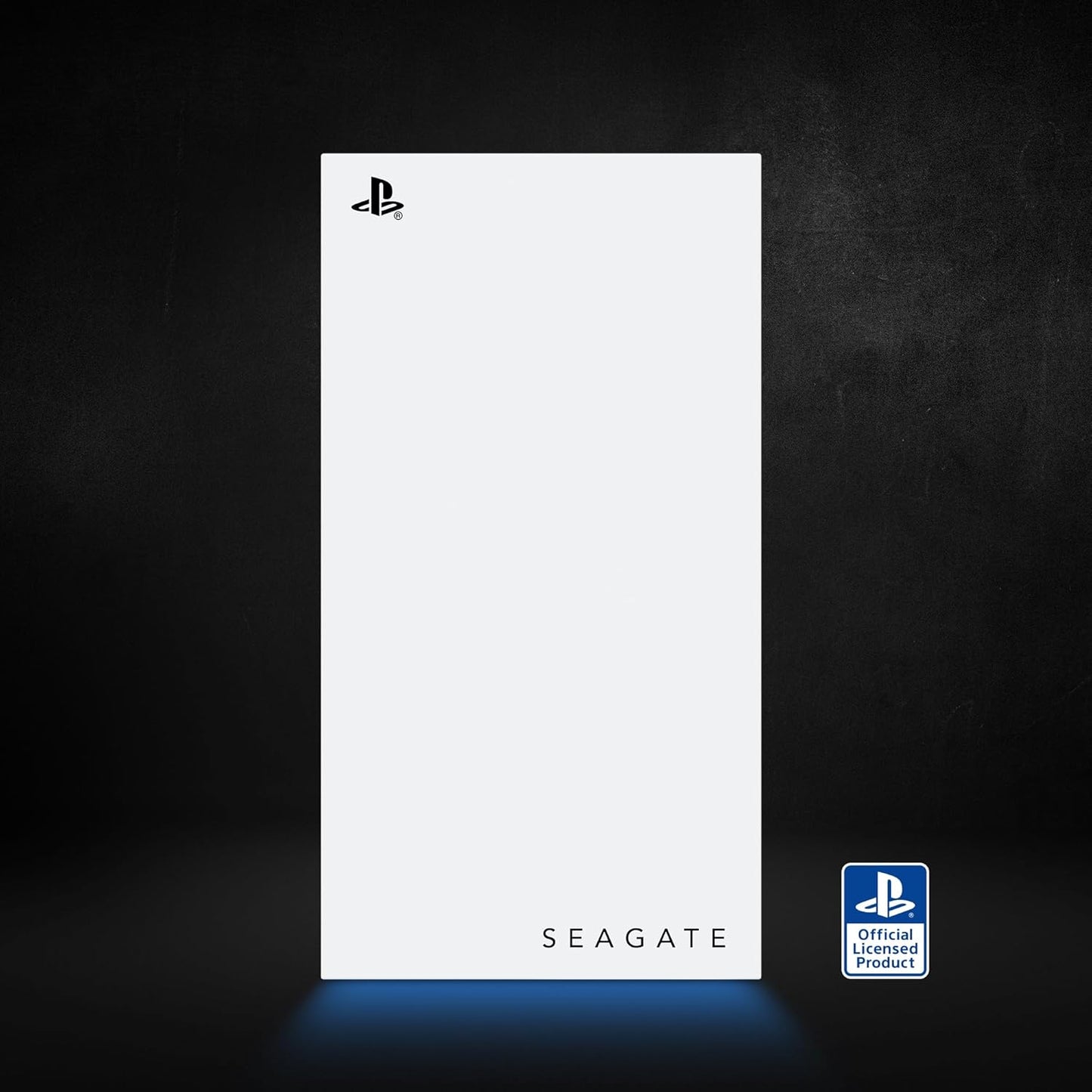 Seagate Game Drive for PS5 External SSD 2TB Solid State Drive - USB 3.2 Officially Licensed White with Blue LED Lighting (STMH2000100)