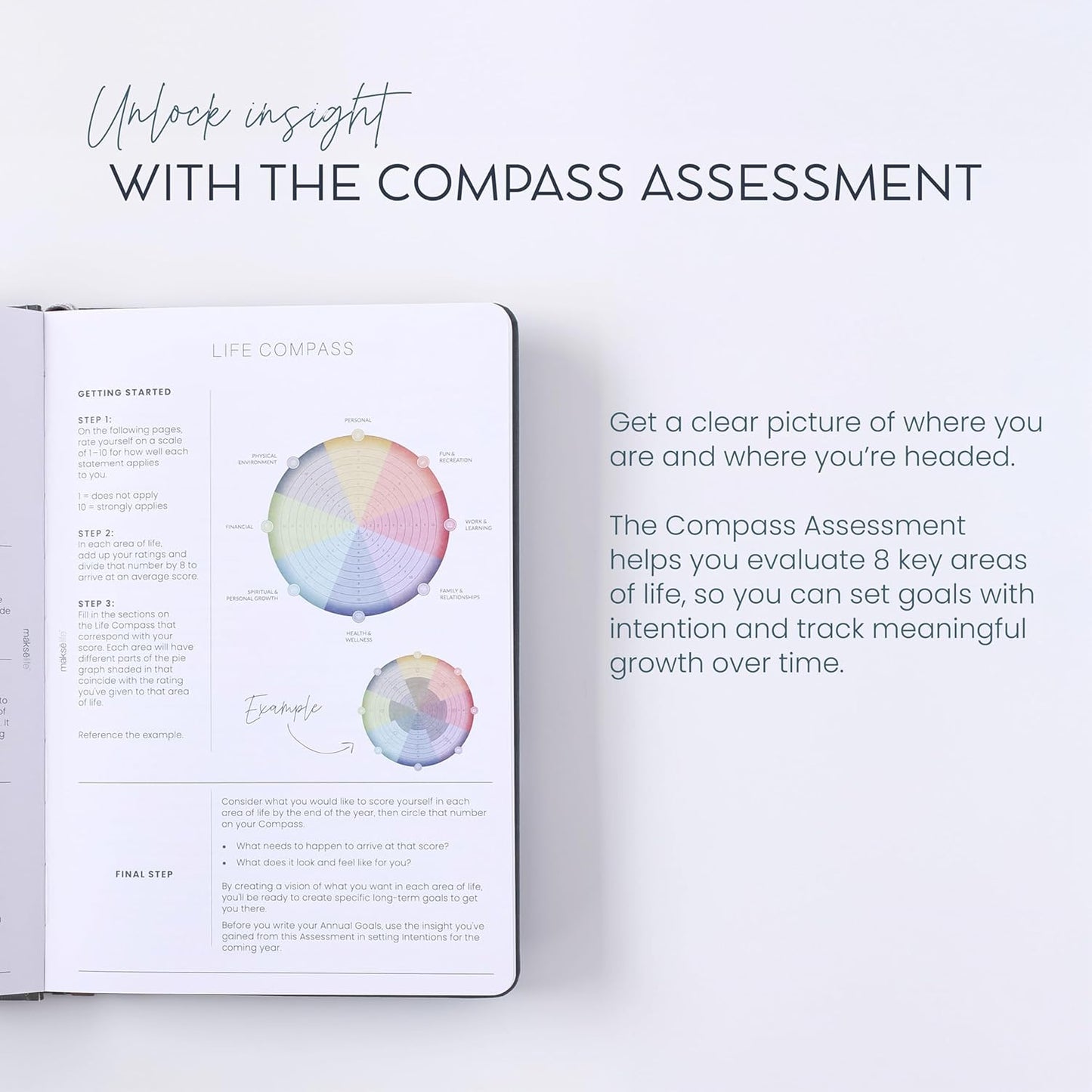90-Day Quarterly Planner - Entrepreneur Goal Setting & Project Management, Undated 3-Month Productivity Planner for Small Business Owners, Teal