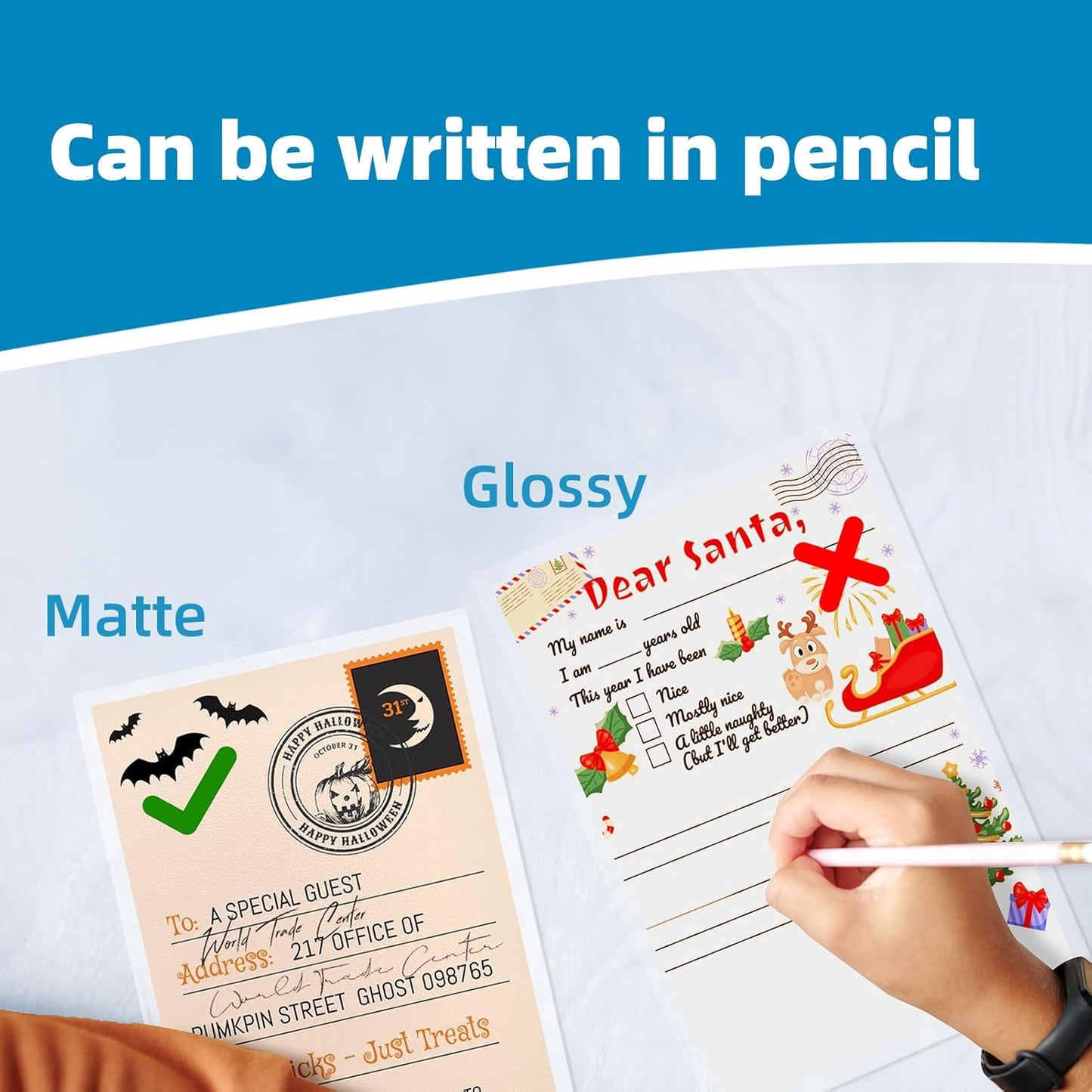 Uinkit Matte Thermal Laminating Sheets, 9 x 11.5 Inches 3 Mil Clear Anti-Glare with Matte Finish 30 Pack Fitted for Letter Size Laminating Pouches 8.5 x 11 inches