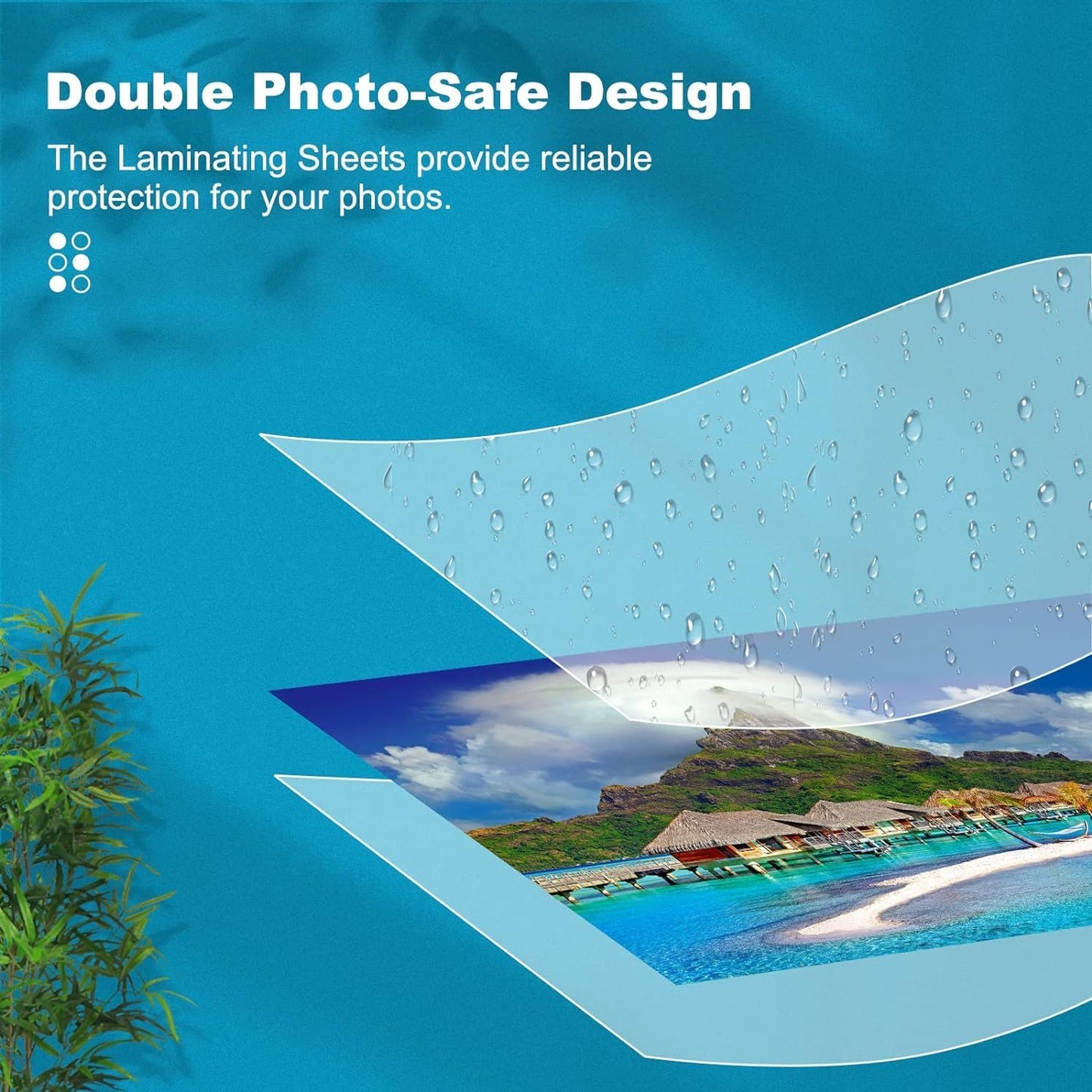 3 mil Thermal Laminating Sheets, Holds 8.5" x 11" Sheets, Thermal Laminating Pouches for Laminator, 9" X 11.5" Letter Size Thermal Laminating Paper, Round Corner 200 Pack