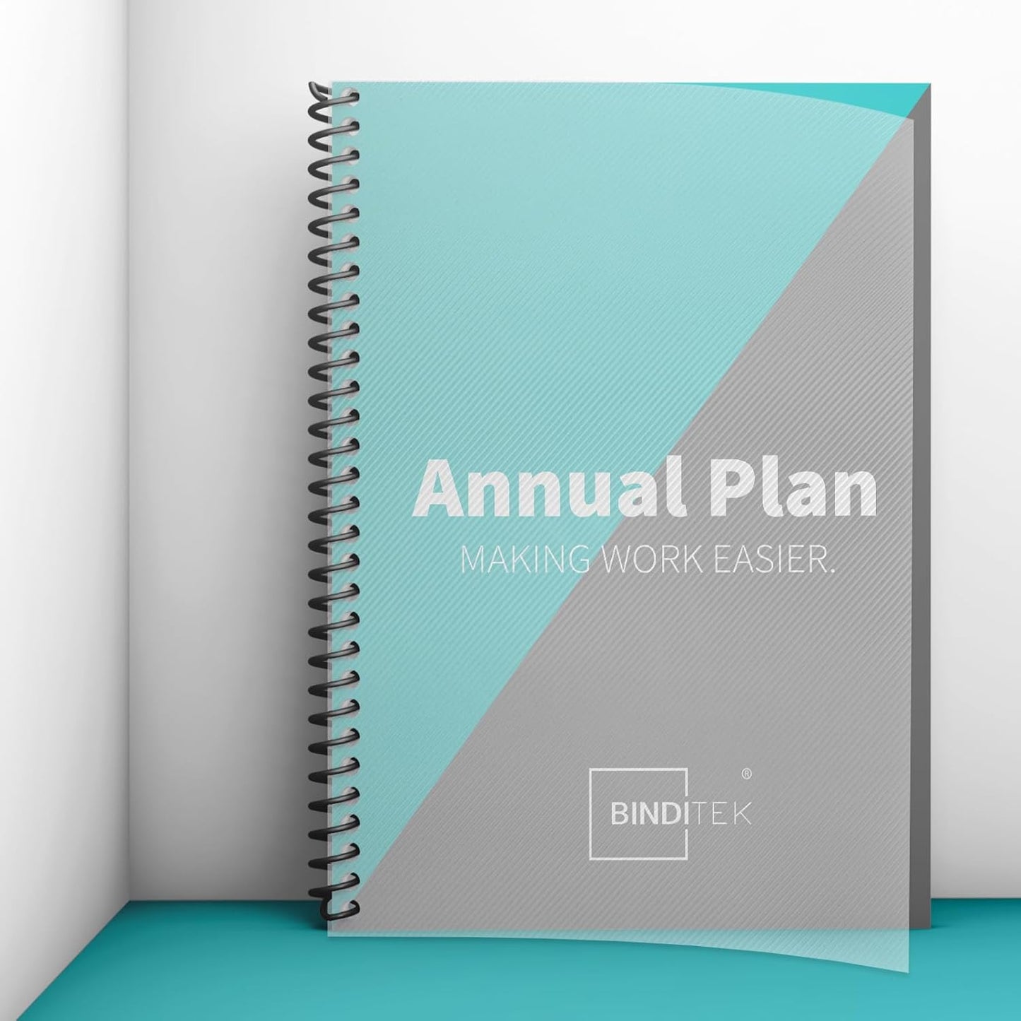 Binditek 15 Pack 16 Mil Heavyweight Binding Presentation Covers, Polycovers with Lined Pattern, 8-1/2 x 11",Letter Size, Square Corners, Un-Punched, Office Supplies