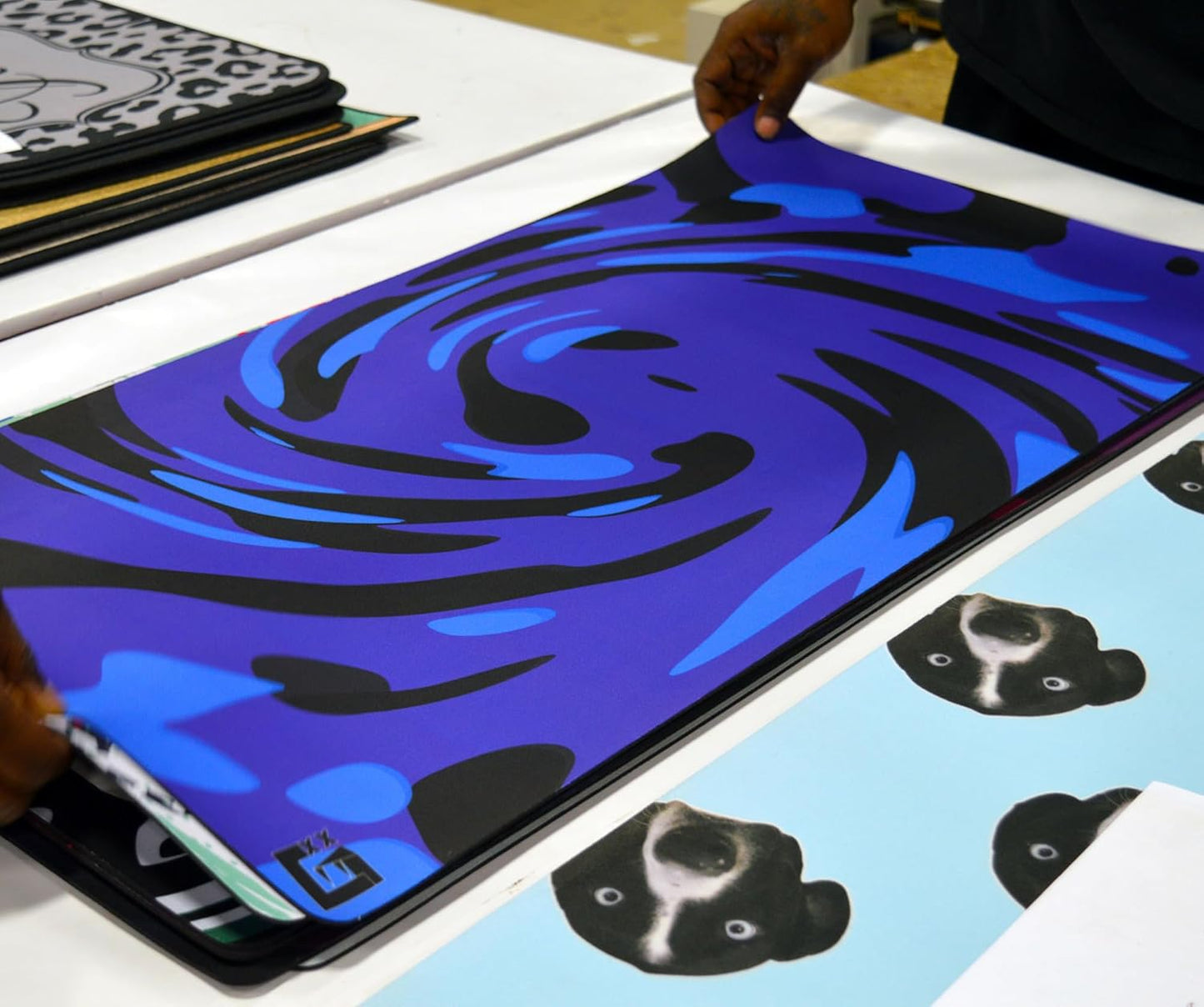 Custom Desk Mat – 10x16” Personalized Desk Pad with Photo, Text, or Logo | Seamless Neoprene Mat for Office, Gaming & Daily Use