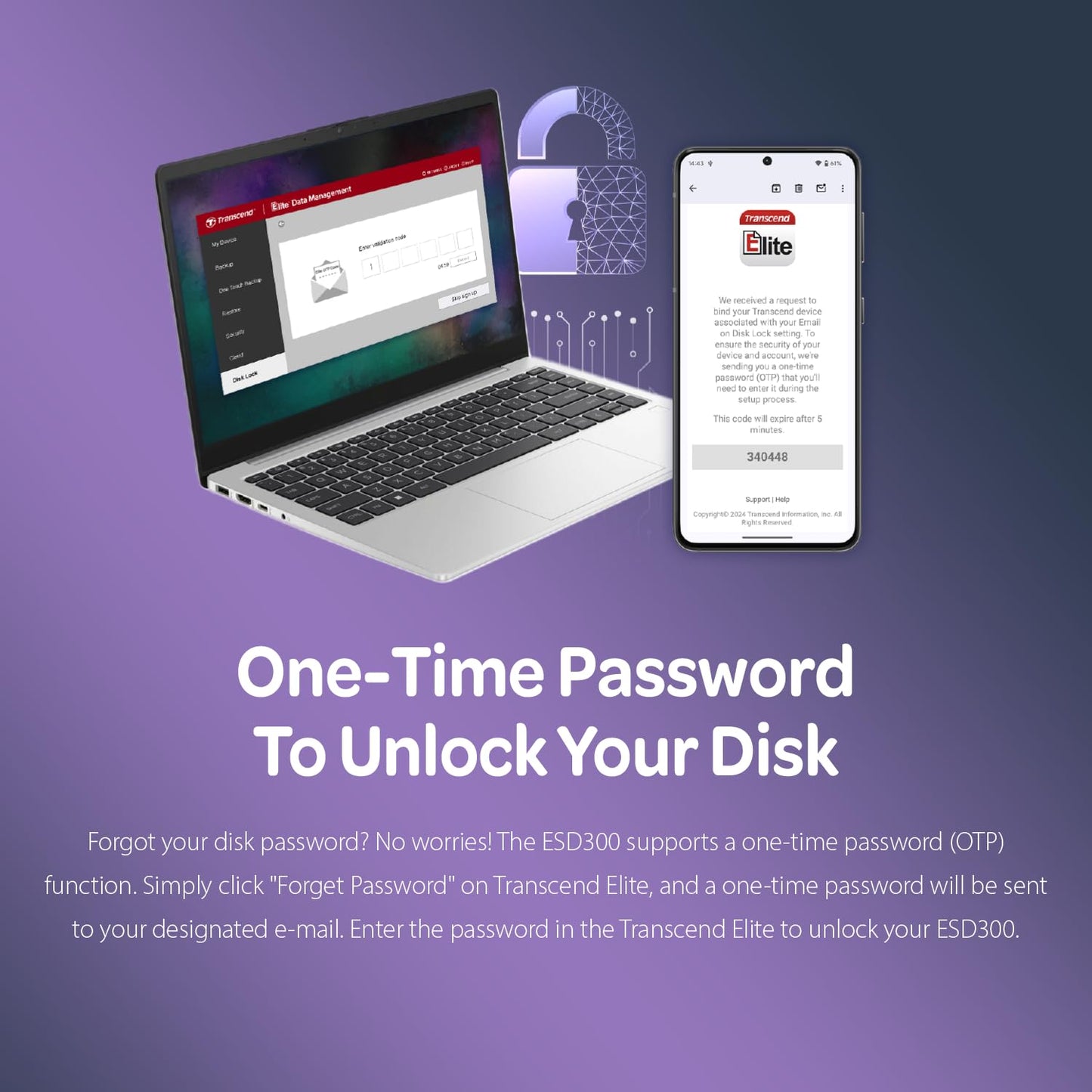 Transcend 2TB External SSD, USB 3.2 Gen2, Up to 1,050MB/s, Portable SSD with Type C, for Steam Deck, ROG Ally, MSI Claw, Windows & Mac, iPhone, iPad, Android, PS5, Xbox, Smart TV, Sky Blue