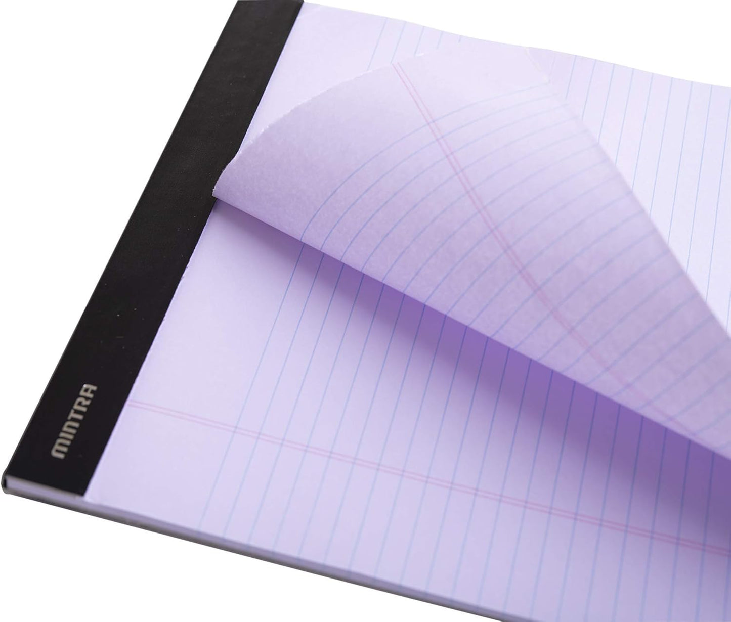 Mintra Office Legal Pads - ((BASIC PASTEL 6pk, 8.5in x 11in, NARROW RULED))