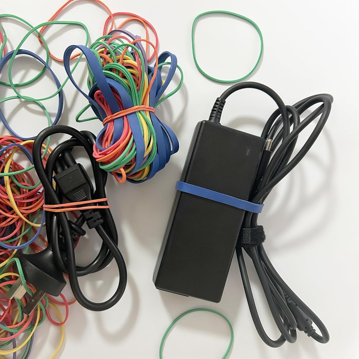 Rubber Band Depot, Size #54, ASSORTED COLORS & SIZES, Everyday Rubber Bands - 1/4 Pound Bag