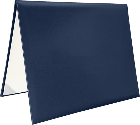 Smooth Diploma Certificate Cover 8 1/2" x 11" Navy