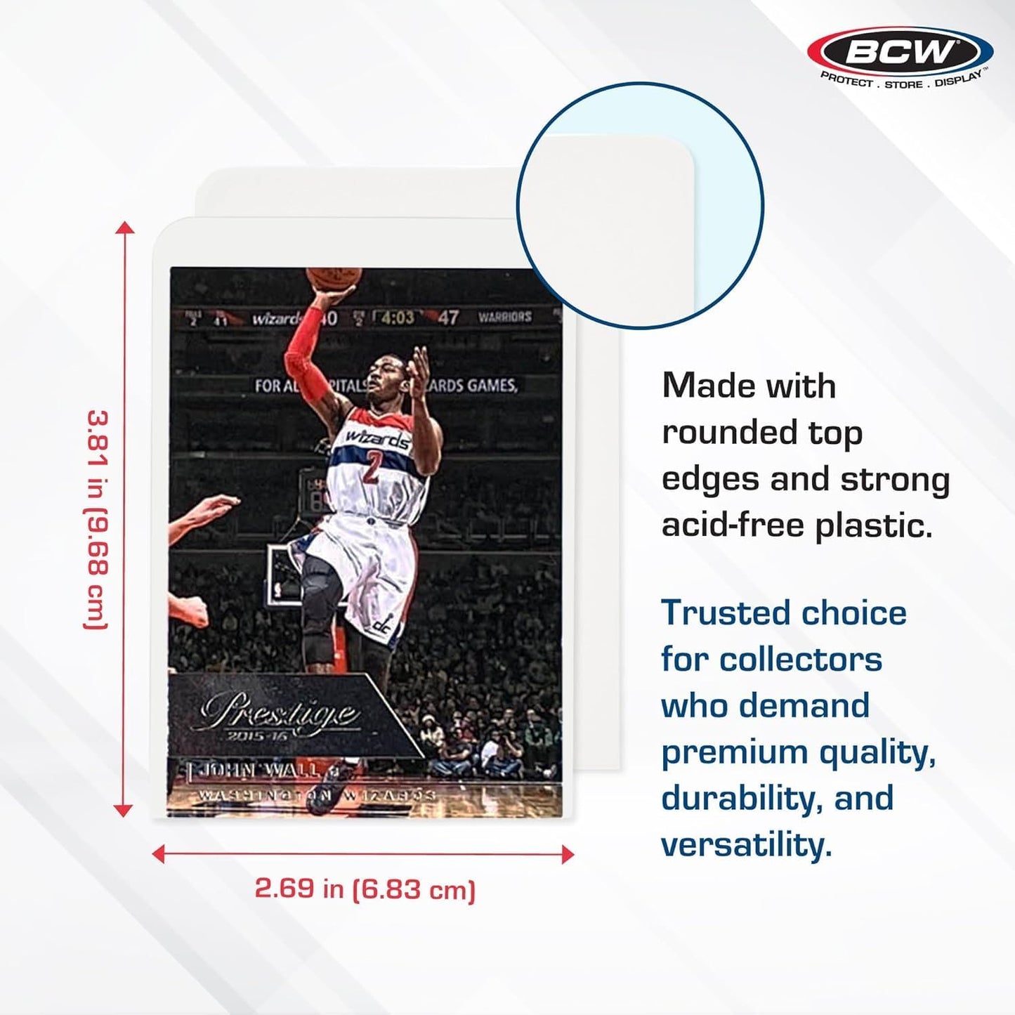 BCW Trading Card Dividers (30 Pack) | Archival Quality with Write-On Tabs | Fits 3200 & 5000 Super Monster Trading Card Storage Boxes