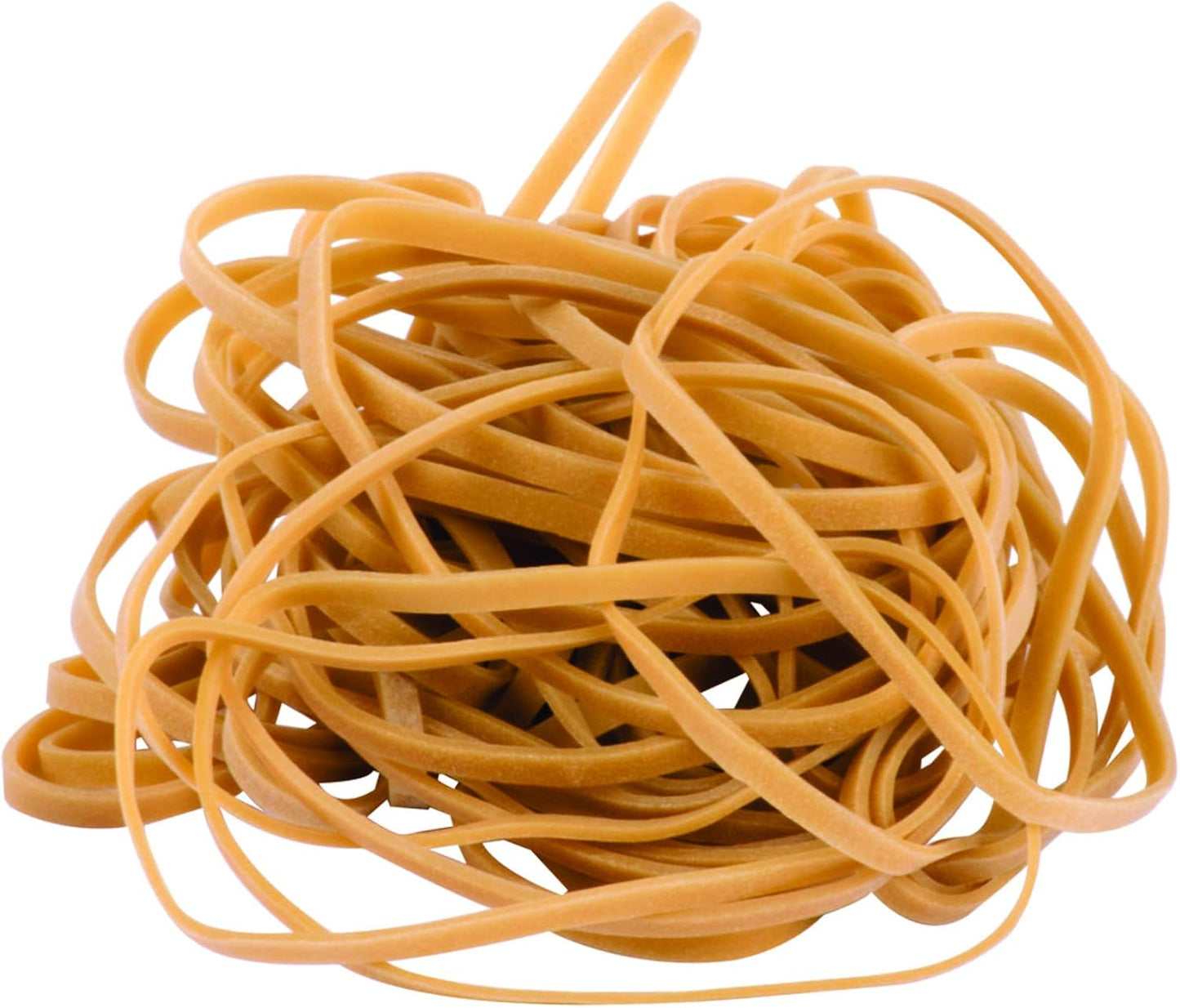 Rubber Bands, Eco Friendly Packaging, Size #33, Natural Crepe, Made in USA, Rubber Band Measurements: 3-1/2" x 1/8'' - 100 Bands