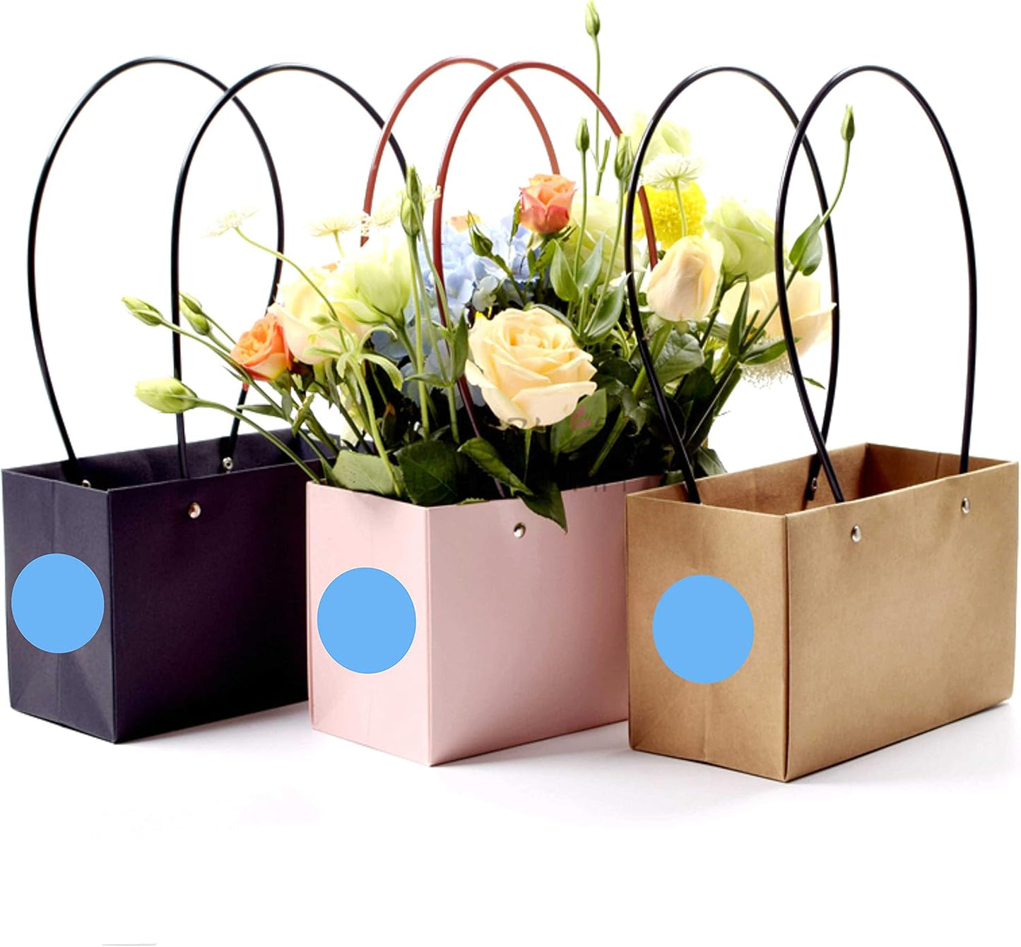 PARLAIM 2" Light Blue Round Color-Code Circle Dot Labels on a Roll, 500 Stickers, 2 inch Diameter for Inventory Garage Sale Office School