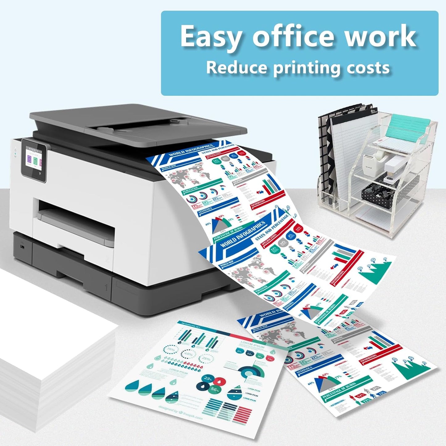 746 Magenta Ink Cartridge (P2V83A) High Capacity Compatible Ink Cartridge for 746 Z6 & Z9+ Large Format Plotter Printer,300-ml