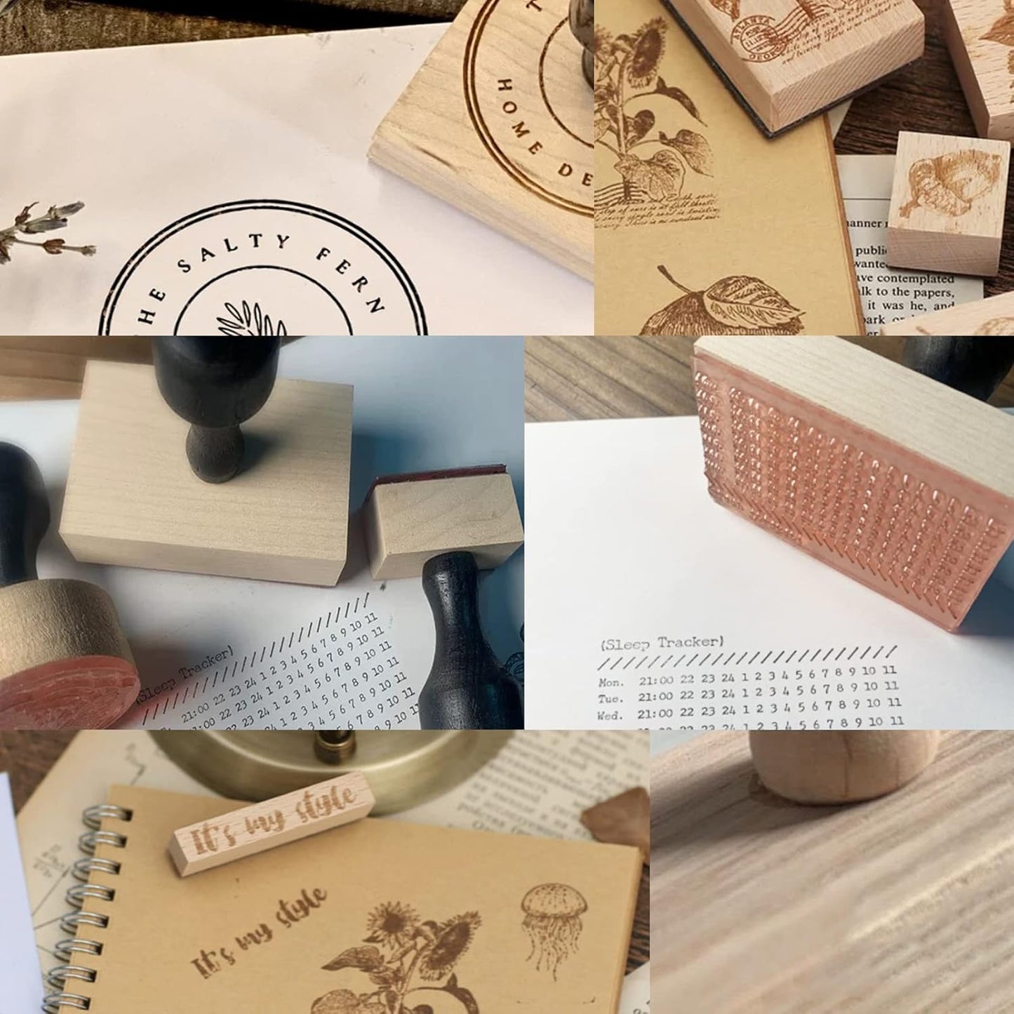 Custom Stamp with Logo Text - Personalized Rubber Stamp with Handle - Address Stamps for Business or Crafting - Rectangle 2"x3"