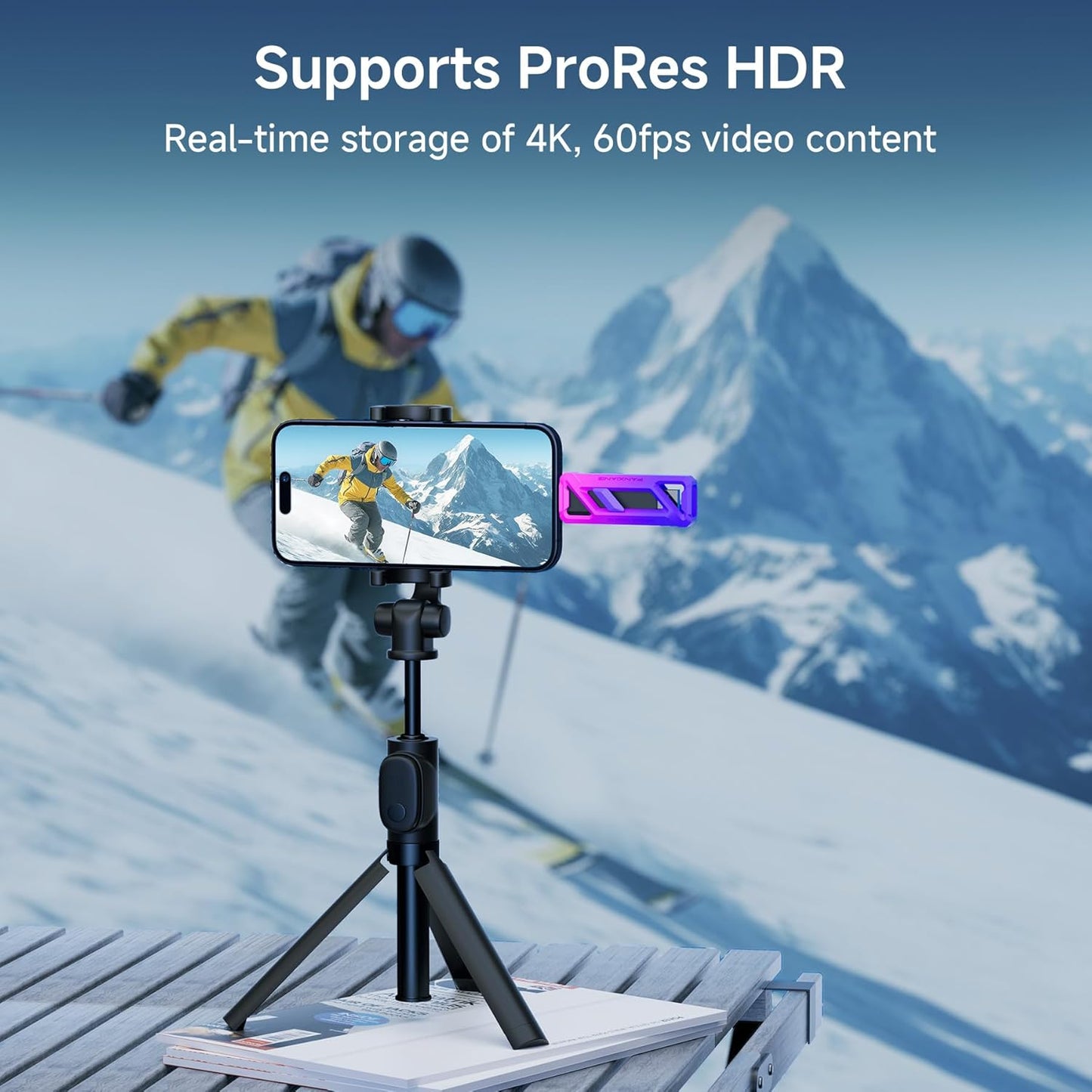 Flash Drive 2TB, Up to 2050MB/s USB 3.2 Gen2×2, USB Drive with USB A + Type C, 2-in-1 USB Memory Stick Thumb Drive for iPhone/Android/Windows/MacPC/Laptops, FF958