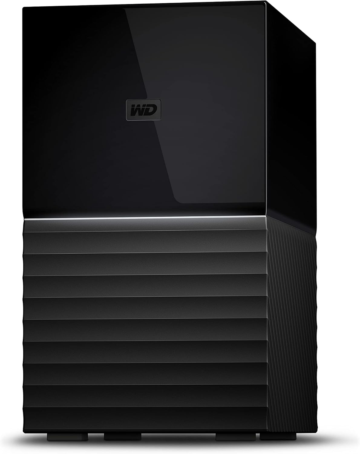 WD 16TB My Book Duo Desktop RAID External Hard Drive HDD, USB 3.1, With Password Protection and Auto Backup Software - WDBFBE0160JBK-NESN