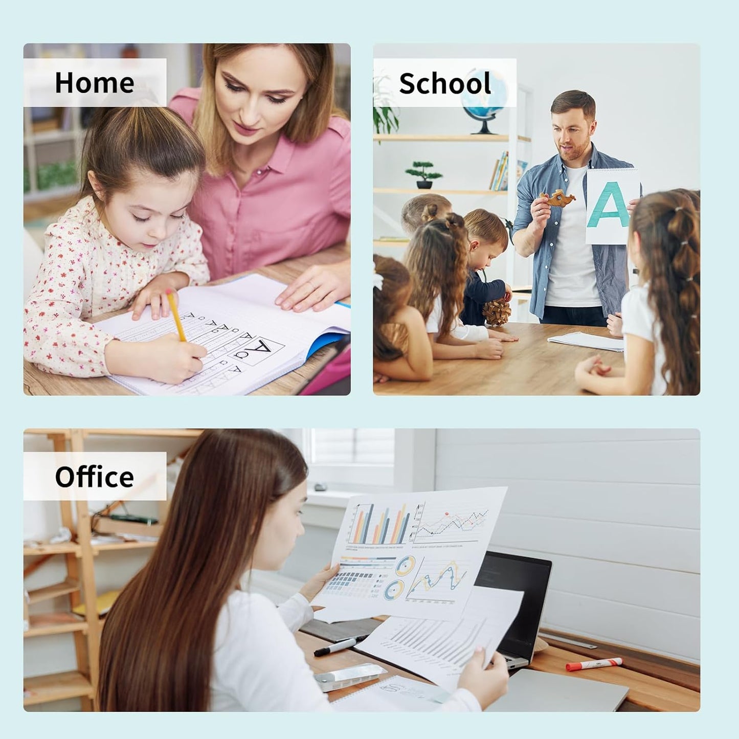 LC404 Ink Cartridges Replacement for Brother LC 404 LC404BK Ink Cartridges Compatible with MFC-J1205W MFC-J1215W Printers (Cyan Magenta Yellow Black, 4 Pack)