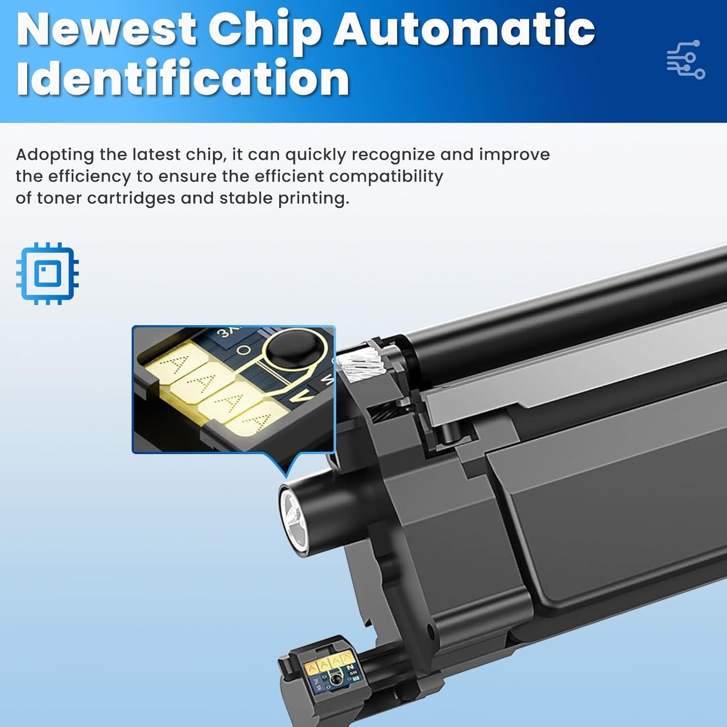 148X 148A High Yield Toner Cartridge 2 Pack with Chips Compatible Laser Jet Pro 4001n 4101fdw 4001dn for HP148X HP148A W1480A Black Toner Cartridges for HP 148X HP 148A for HP MFP 4101fdw 4101fdn