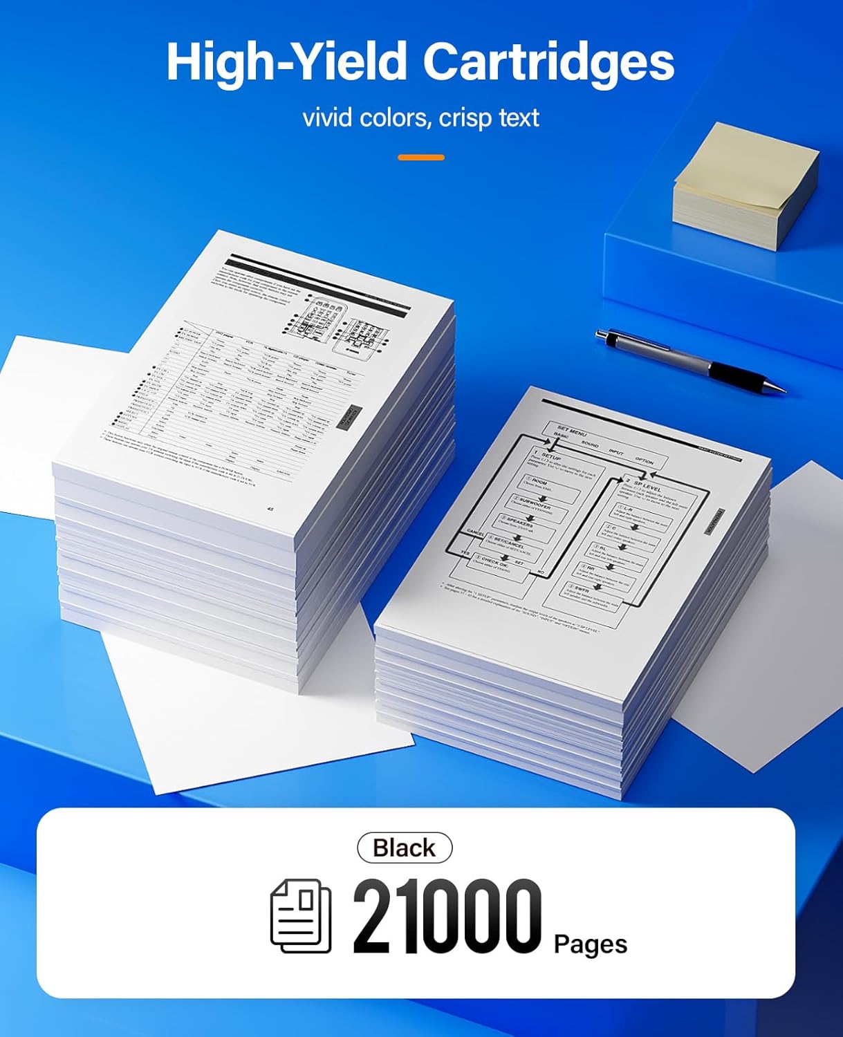 TK-3432 TK3432 Toner Cartridge Black 2-Pack High Yield with Chip Replacement for Kyocera TK-3432 1T0C0W0US0 Compatible with Kyocera ECOSYS PA5500x MA5500ifx Laser Printers,21,000 Pages Monochrome Ink