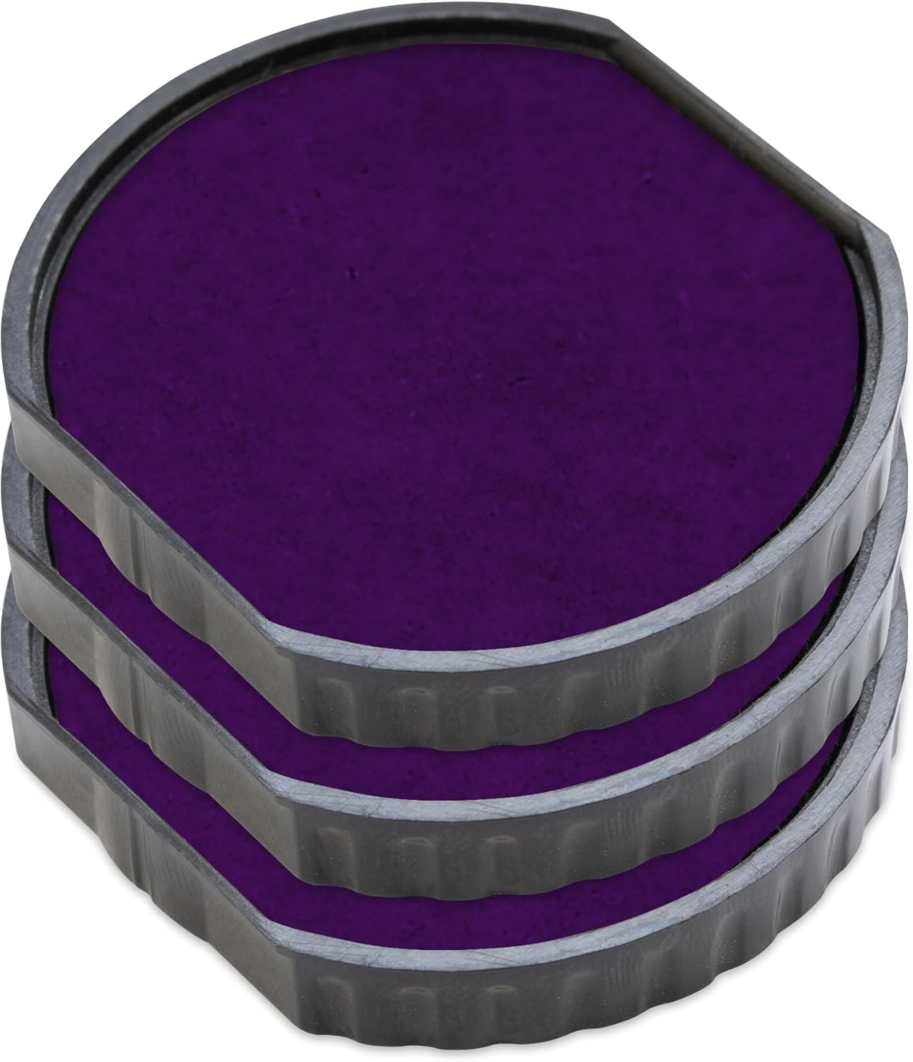 COLOP E/R40 Non-Toxic, Water Based Premium Replacement Pad for Printer R40 Stamp - Pack of 3 - Purple
