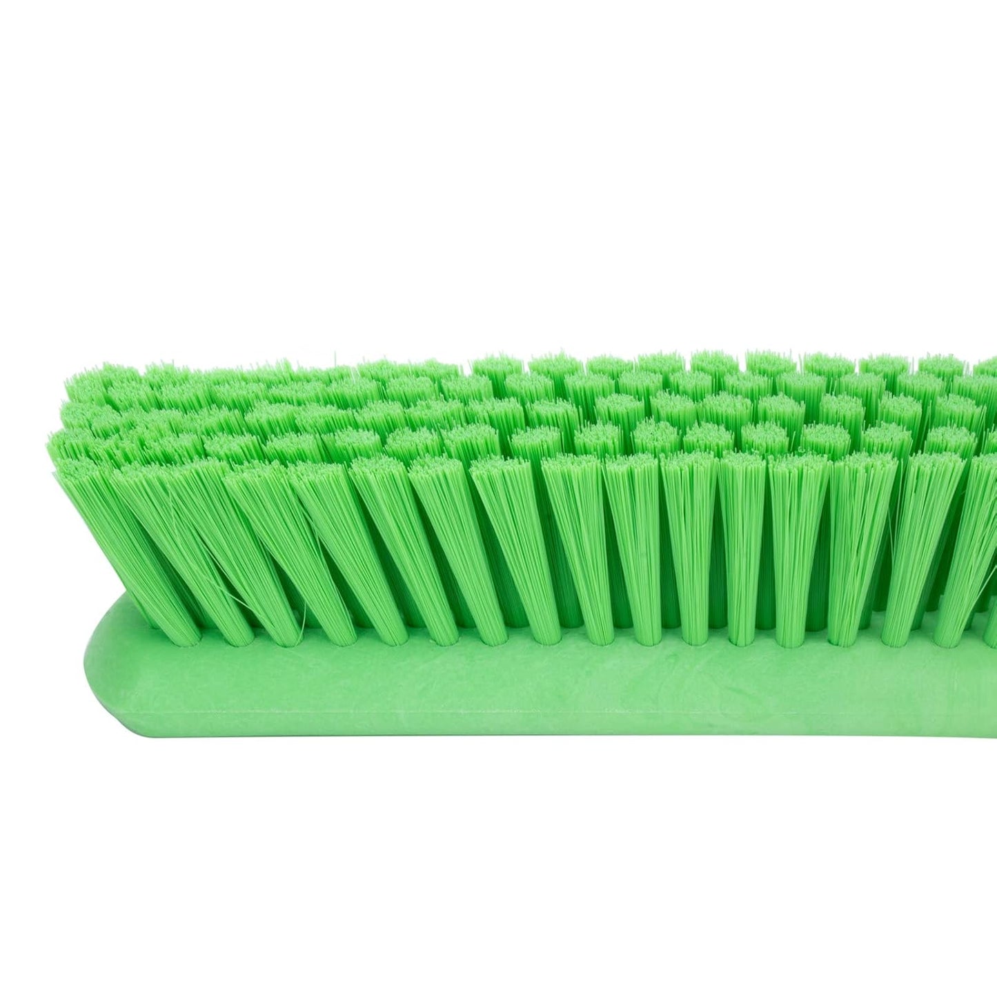 SPARTA Handheld Soft Counter Brush 8 Inch Bristle Span, Multi-Use Dust Brush with 5 Inch Handle for Tables, Countertops, and Delicate Surfaces, Polyester, Lime