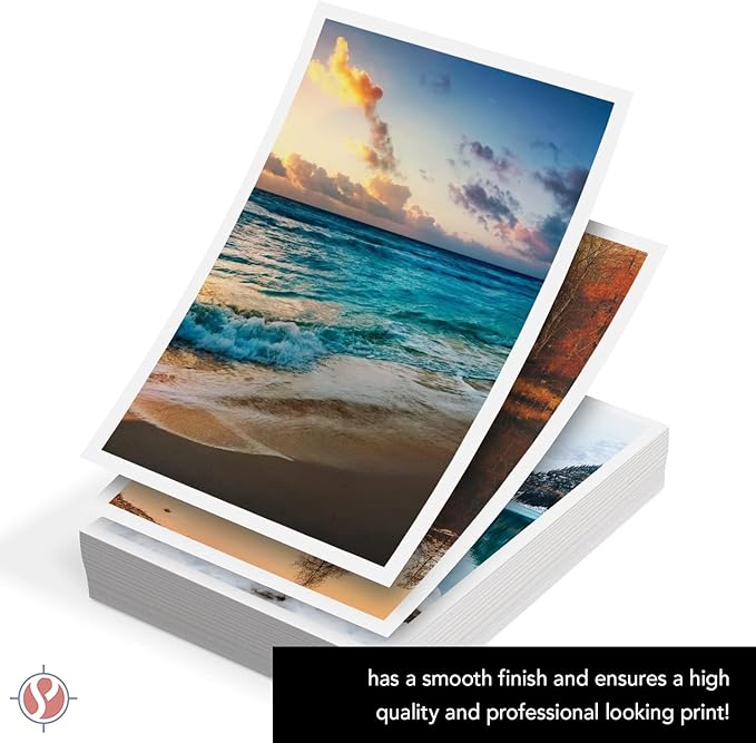 Half Letter Size Cardstock – Great for Business Documents, Letters, Arts, Prints and Crafts, Printing and Writing | 8.5” x 5.5” | Bright White 65lb Cover (176gsm) Card Stock | 100 Sheets per Pack