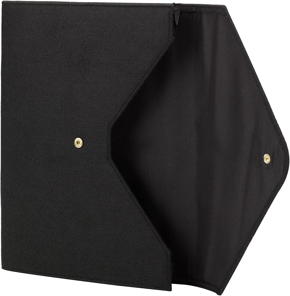 Smead Cloth Expanding File, 2" Expansion, Snap Closure, Letter Size, Black (70920)