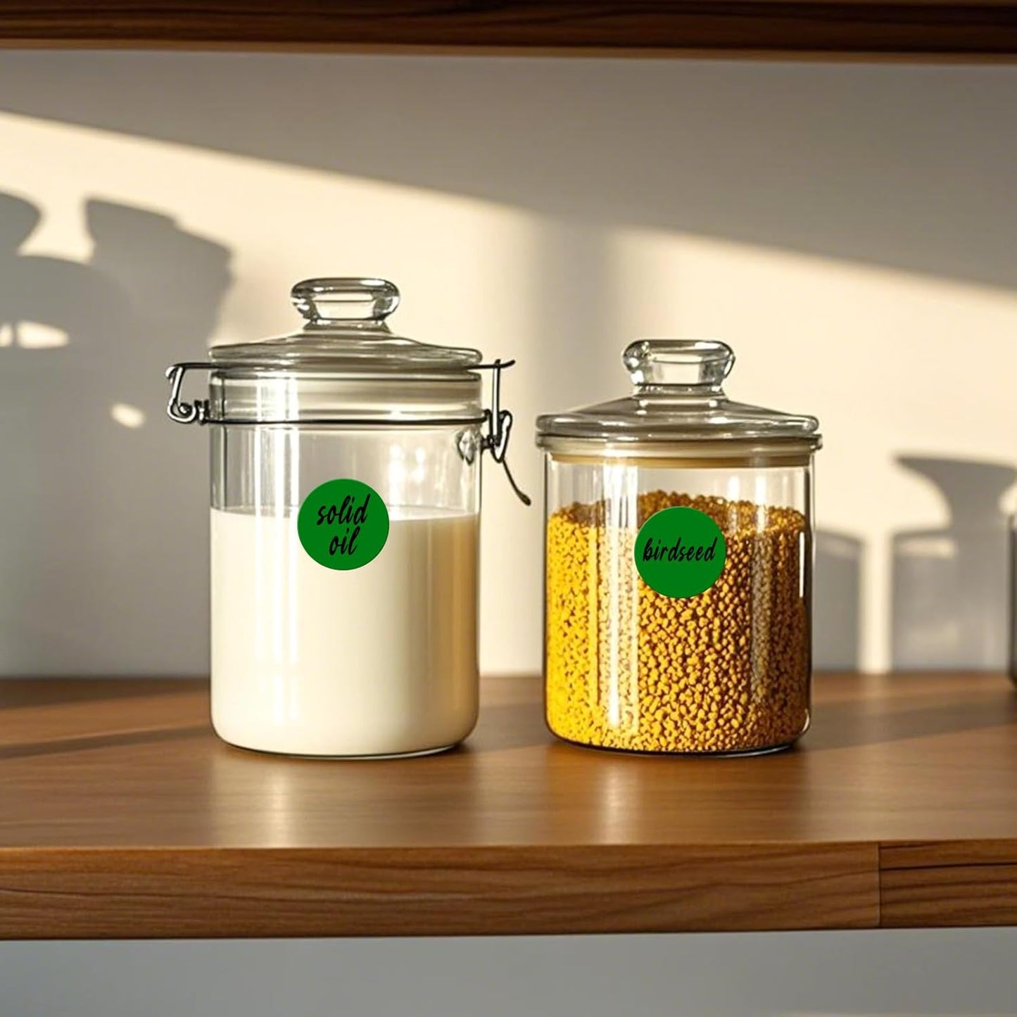 500 PCS Color Coding Round Stickers 2 Inch Vinyl Green Dot Sticker Removable Writable Circle Labels for Office Inventory Garage Yard Sale Tag