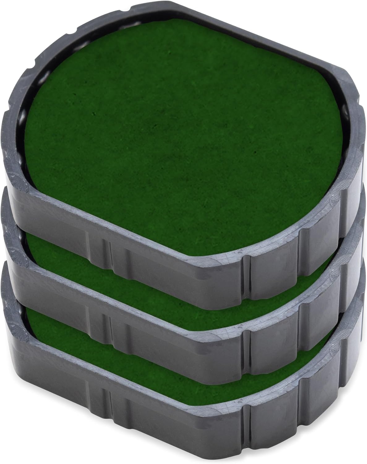 COLOP E/R24 Non-Toxic, Water Based Premium Replacement Pad for Printer R24 Stamp - Pack of 3 - Green