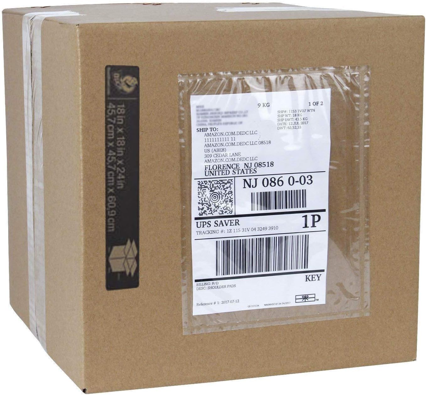 RyhamPaper Packing List Envelopes, Clear 7.5" x 5.5" Self Adhesive Shipping Labels Envelope Pouches (200 PCS)