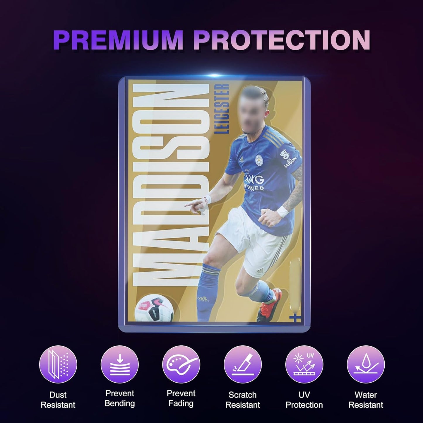 2000 Packs Card Sleeves Top Loaders for Cards,3"X4" Baseball Card Protectors Toploaders,Hard Plastic Card Holder for Trading Sports Football Game Cards (1000 Hard Sleeves+1000 Penny Sleeves)