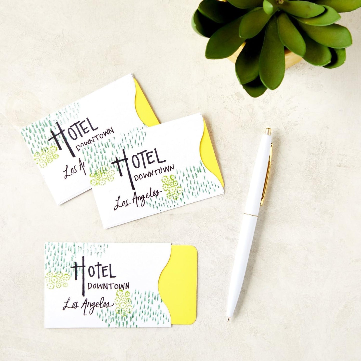 Stockroom Plus Credit Card Envelopes - 3.5 x 2.3 in, White, 500 Count - Key Card Sleeves & Hotel Holders - Tear-Resistant Sleeves