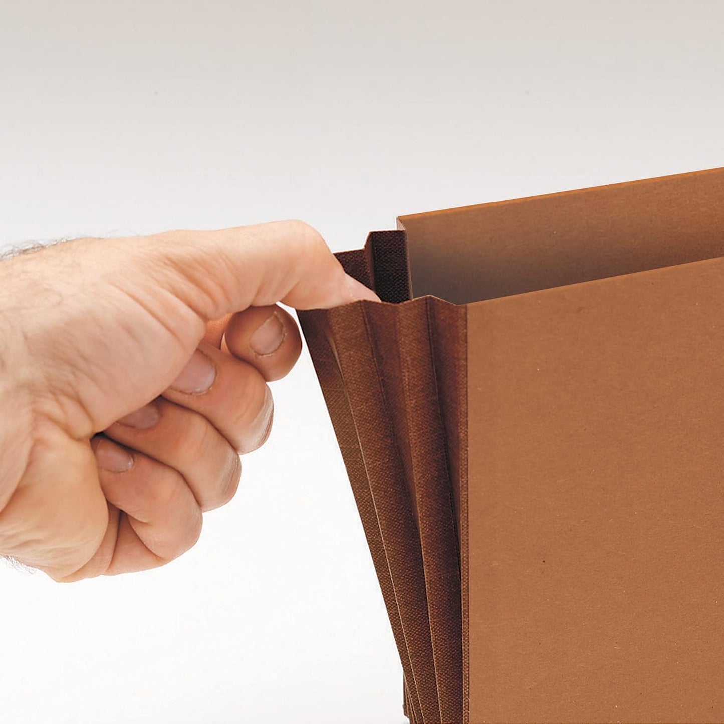 Smead Leather-Like Wallet, 15 x 10 Inches, 3.5-Inch Expansion, 10 per Box (71456)