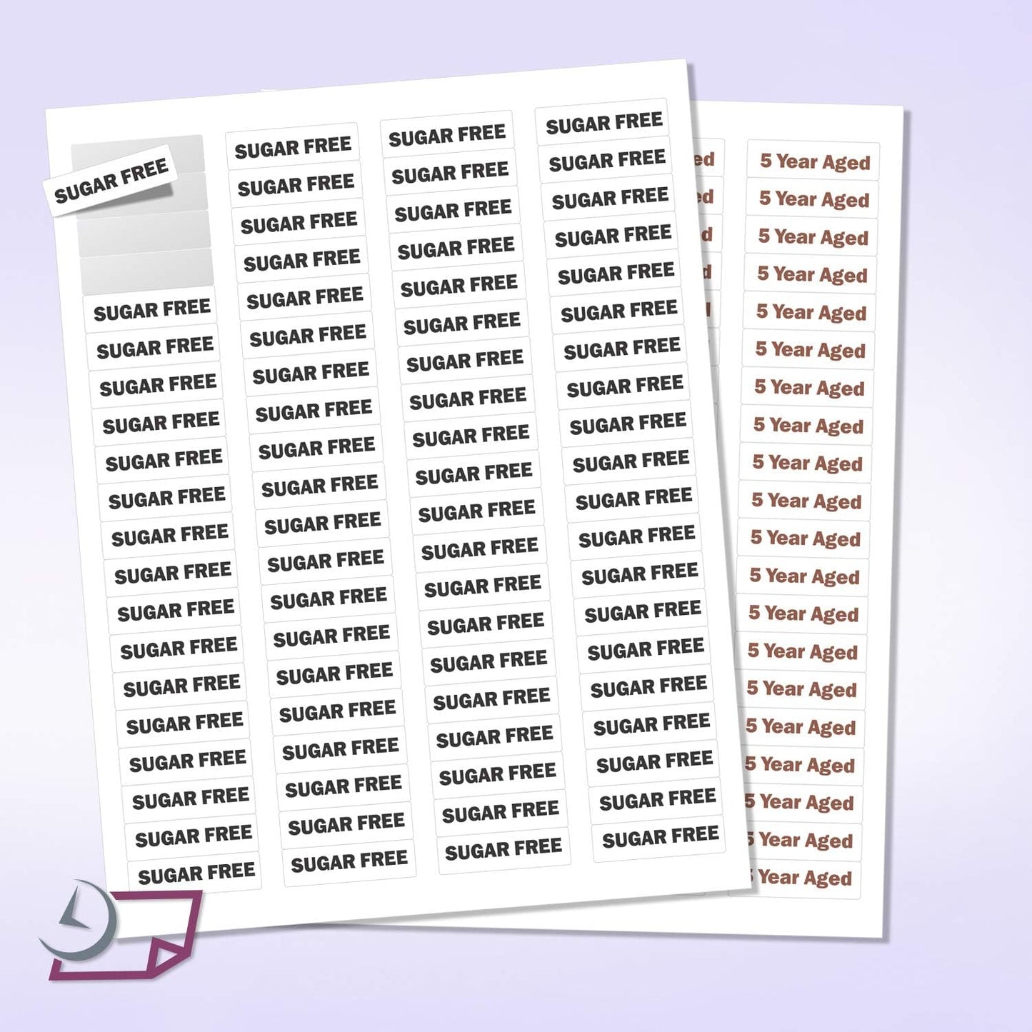 NextDayLabels – 1-3/4" x 1/2" Rectangular Sticker Labels for Printer - White Laser/Inkjet Printer Labels Return Address Labels Shipping Label Stickers (25 Sheets, 80 Per Sheet, 2000 Labels)