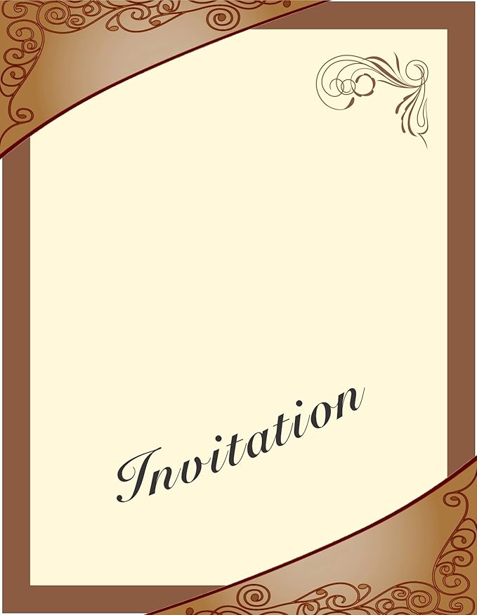 200 Natural Smooth Card Stock Sheets Paper - 4" X 9" (4X9 Inches) #10 Envelope Insert Size - 80# (80 lb/Pound) Cover Weight - Quality Paper - Smooth Finish