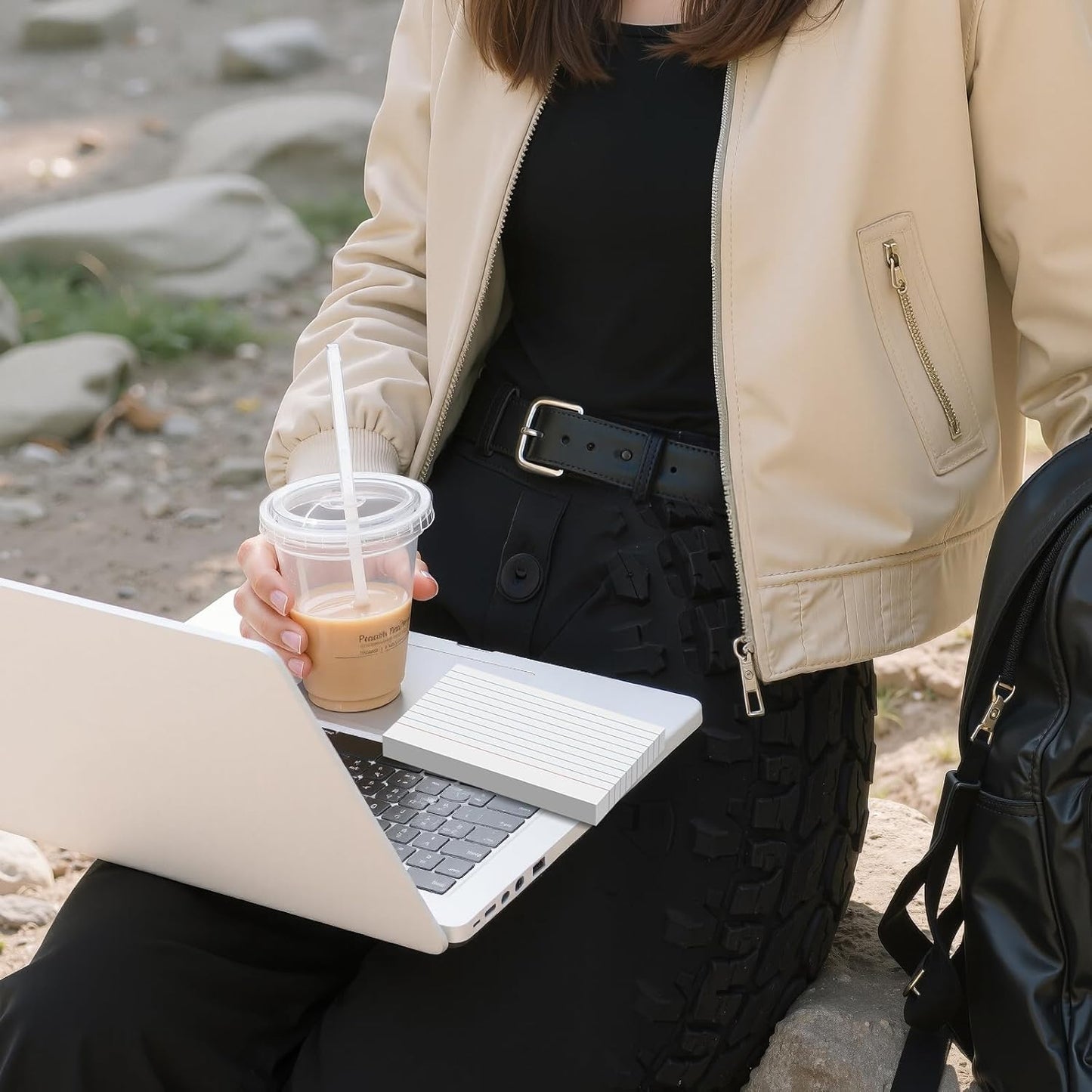 250 Count White Index Cards 3x5 Inch - 180gsm Heavyweight Flash Card (50 Sheets Each), Durable & Portable Note Taking for Students, Teachers, Study Flashcards for Office Home School Supplies