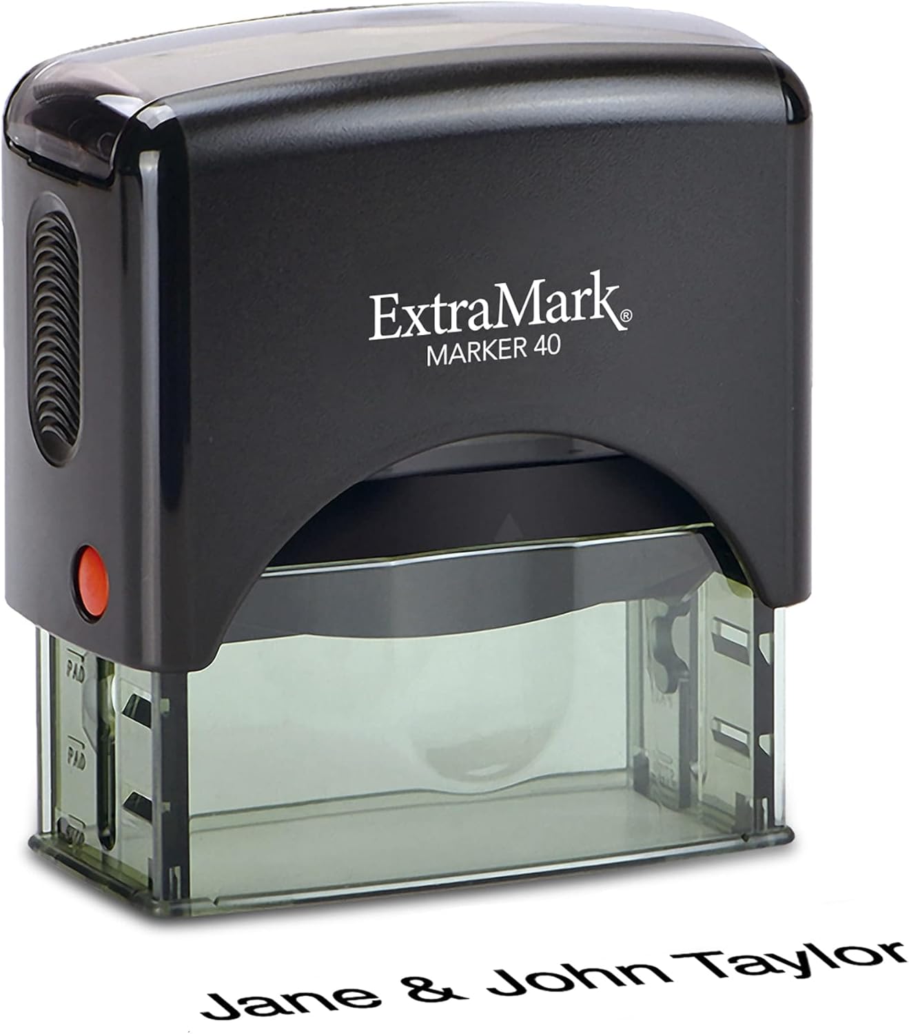 Return Address Stamp - Custom Self Inking Rubber Stamp - Personalized Stamp - Customizable Text with 15 Colors - Wedding Invitation & Housewarming Rubber Stamp