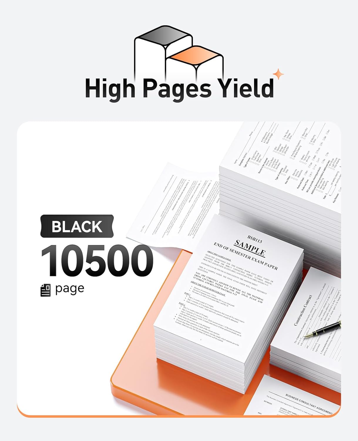 147A Black Toner Cartridge 1-Pack High Yield with Chip Replacement for HP 147A W1470A Toner Cartridges Compatible with HP Laser Jet Enterprise Flow MFP M634h M635z M636z M610dn M611dn M612dn Printer