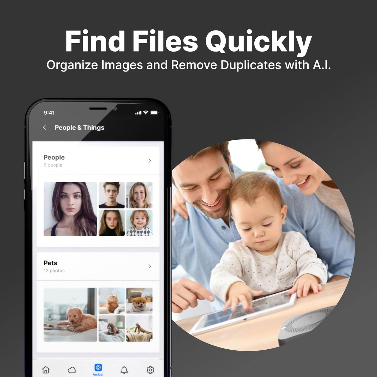 Smart Personal Cloud Storage Device Data and Media Files, Built-in 512GB High-Speed SSD with USB Storage, Plex and Home Assistant/iOS/Android/Windows/Mac Compatible