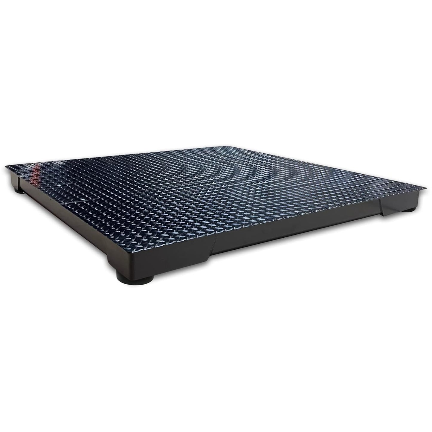 Industrial Floor Scale with Indicator, Accurate Digital 48" x 48" (4’x4’) Pallet Scales for Warehouse or Shipping Weighing NTEP Certified (Legal for Trade) (10,000 lbs x 2 lb)