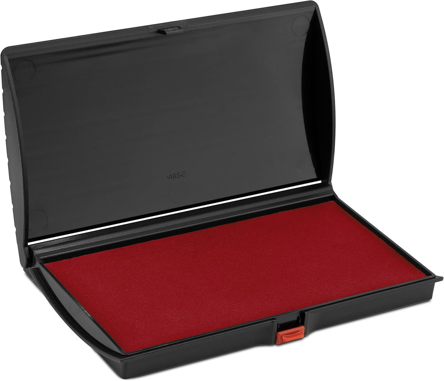 Large Premium Crimson Red Ink Stamp Pad - 3" by 6" - Quality Felt Pad