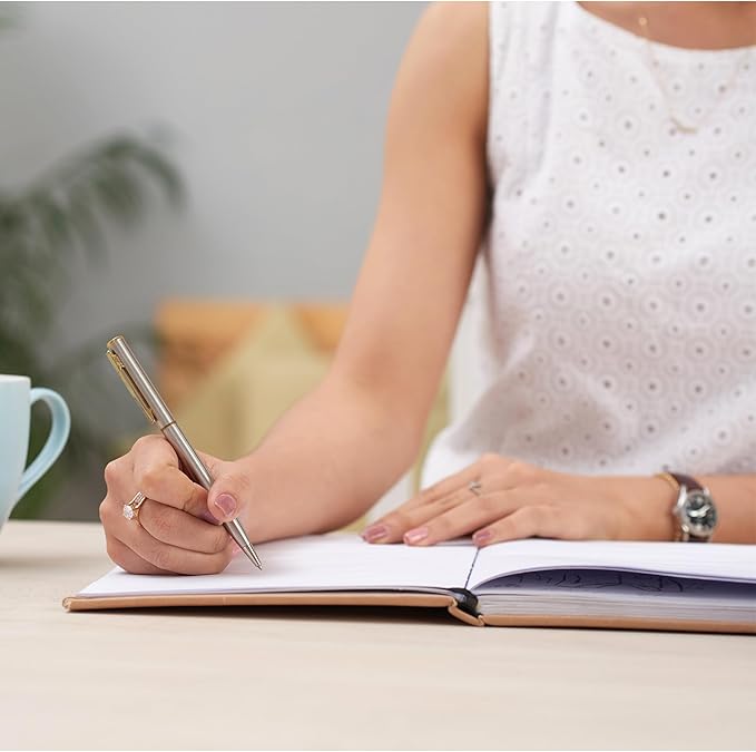 Journals for Women, 256 Pages 100 GSM Thick Paper, Hardcover Journal for Writing, College Rule Notebooks for Note Taking, Diary Notepad, 5.2 x 7.7 in